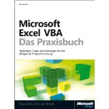 VBA Praxisbuch aus dem Jahr 2014