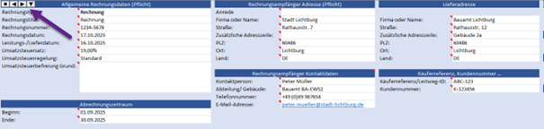 Held Office Invoice: e-Rechnungen mit Excel (30-Tage-Test Version) – Bild 5